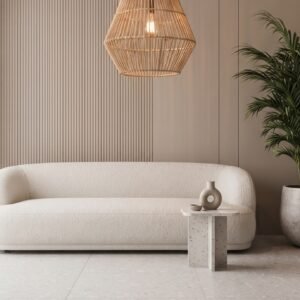 The Veya – Sculptural Woven Cane Pendant Light